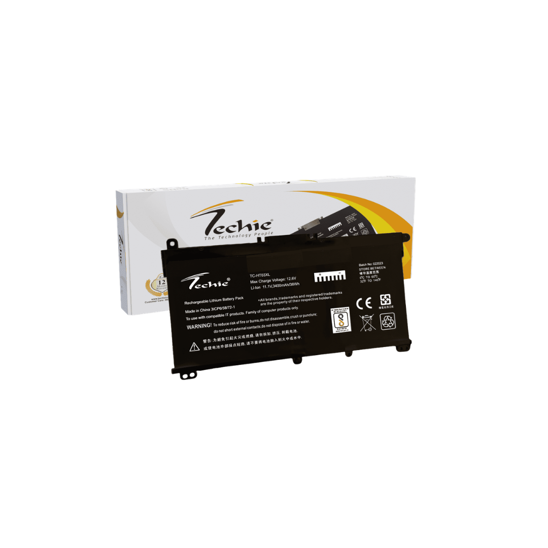 Techie Laptop Battery for HP HT03XL – 3400mAh 3-Cell for Pavilion 17-BY0152UR