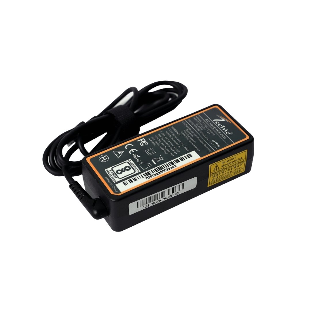 Techie 65W Type-C Universal Laptop Charger.